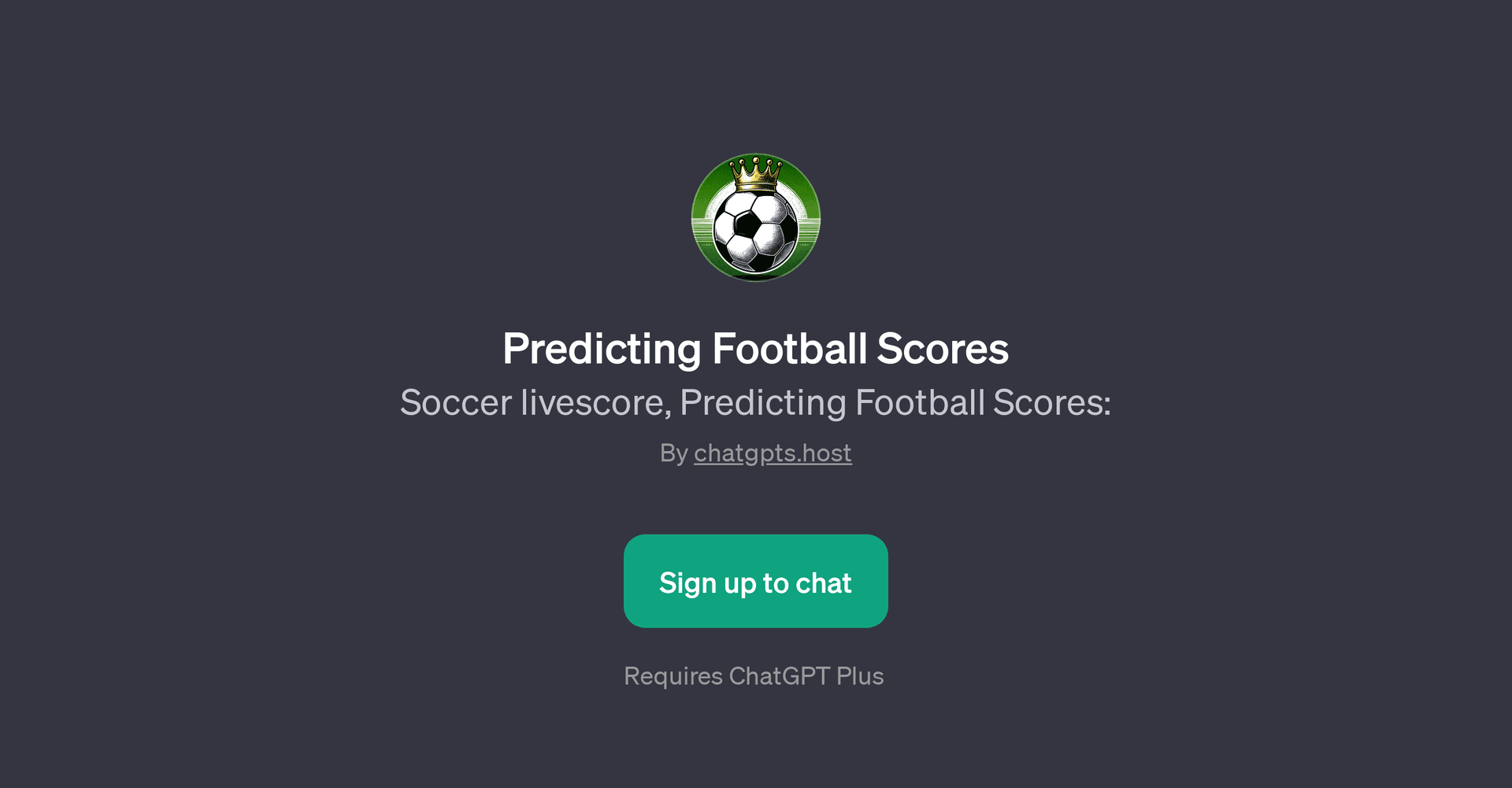 Predicting Football Scores