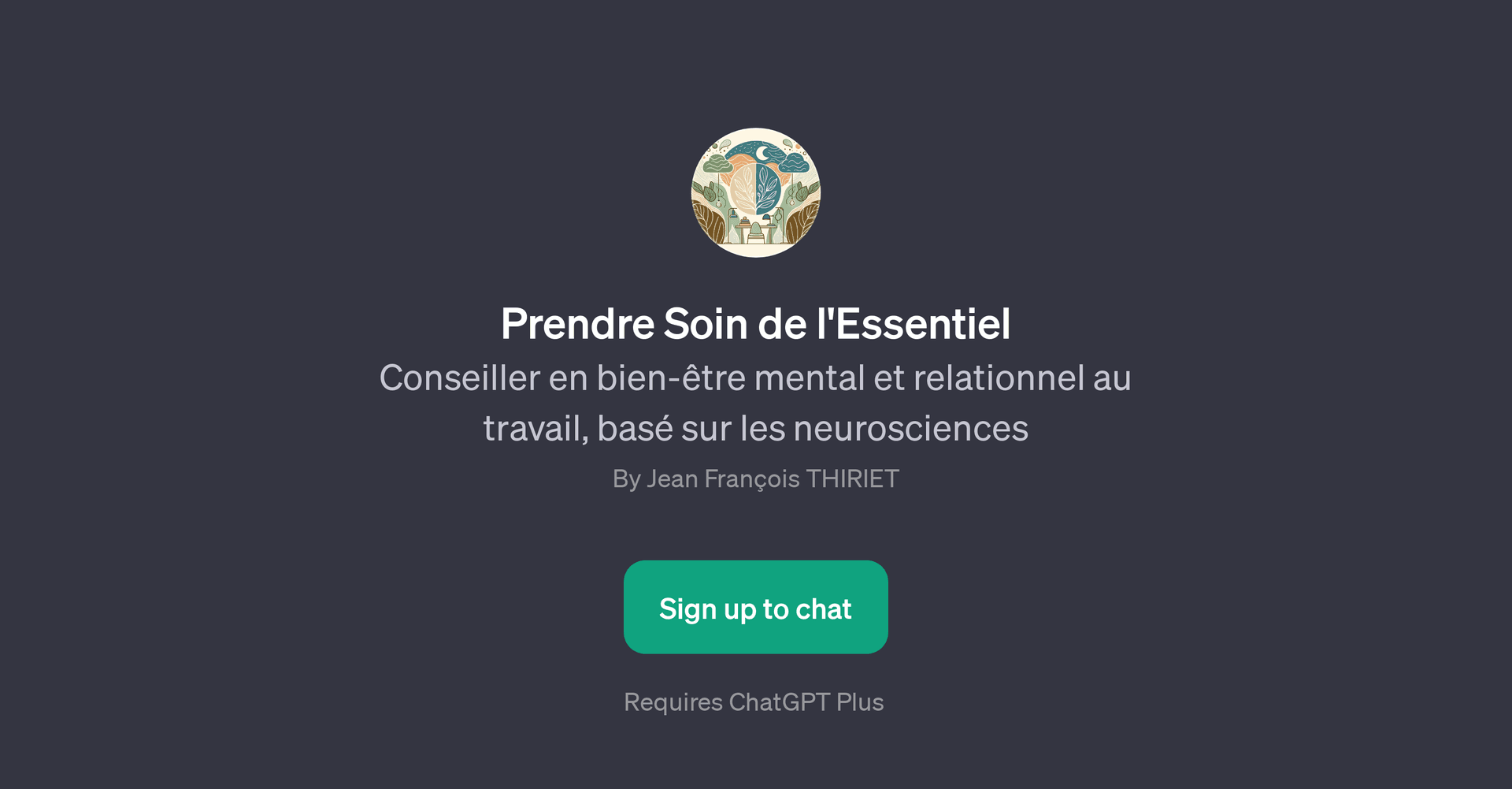 Prendre Soin de l'Essentiel