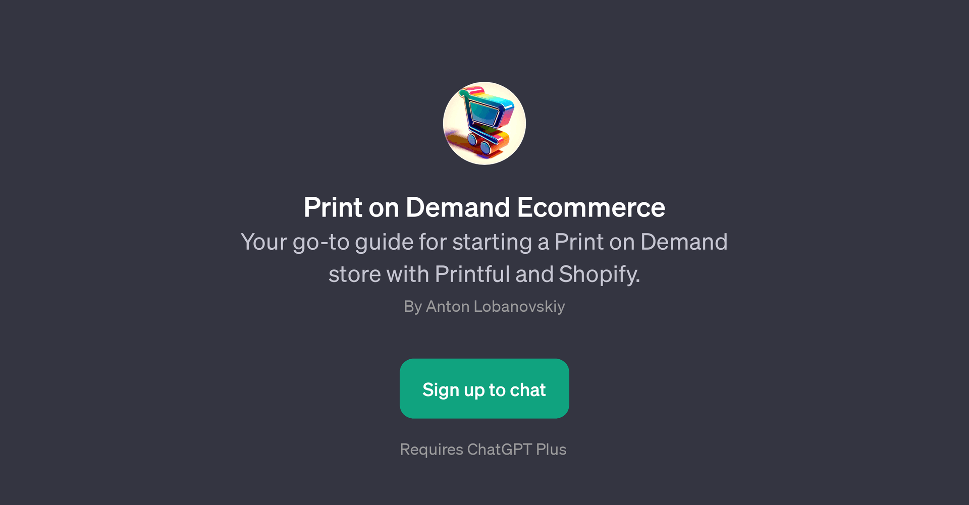 Print on Demand Ecommerce