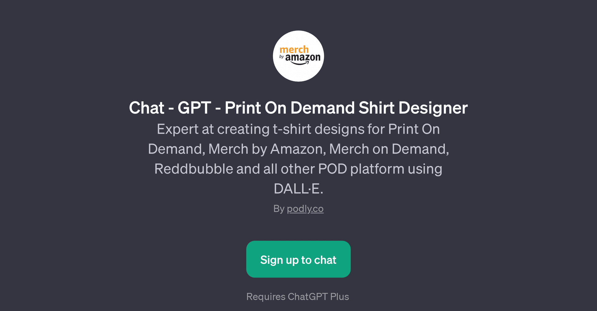 Print On Demand Shirt Designer GPT