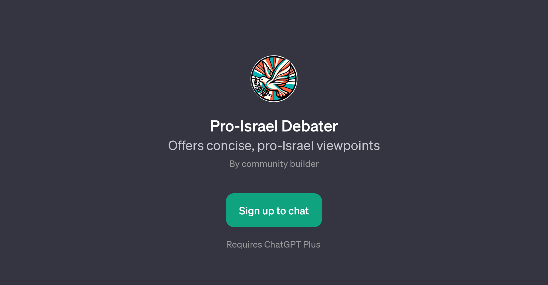 Pro-Israel Debater
