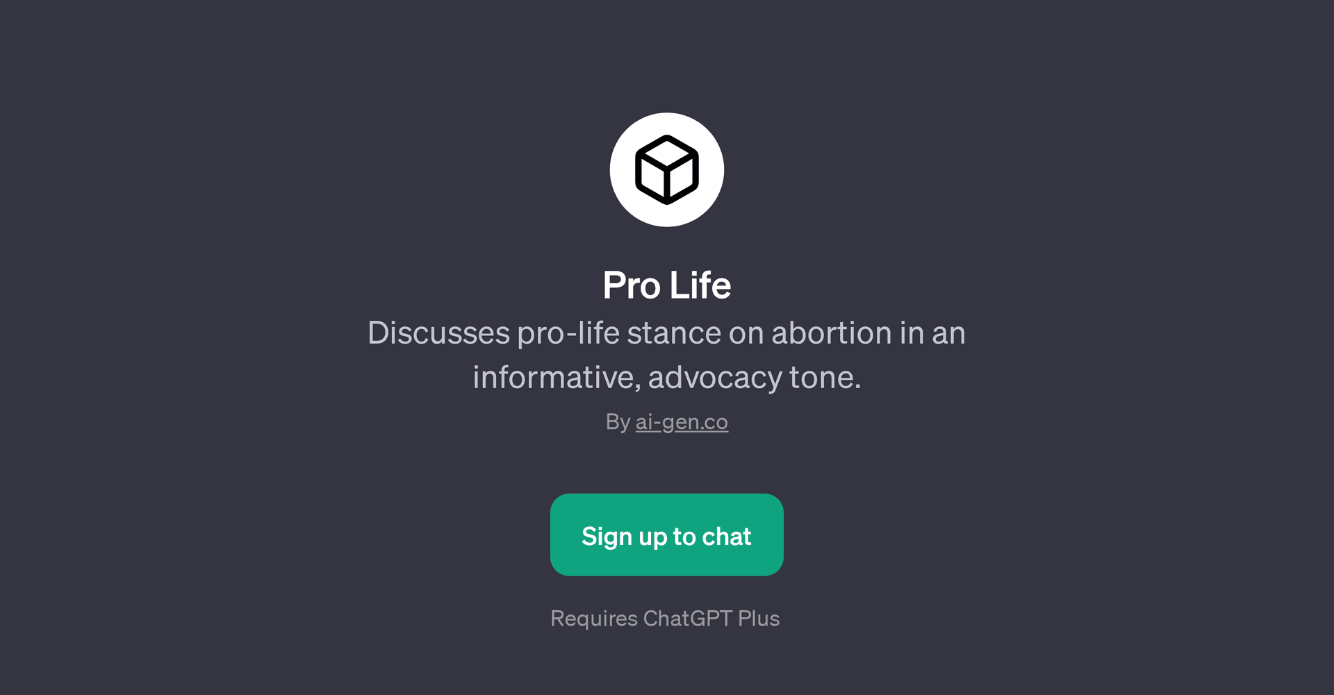 Pro Life