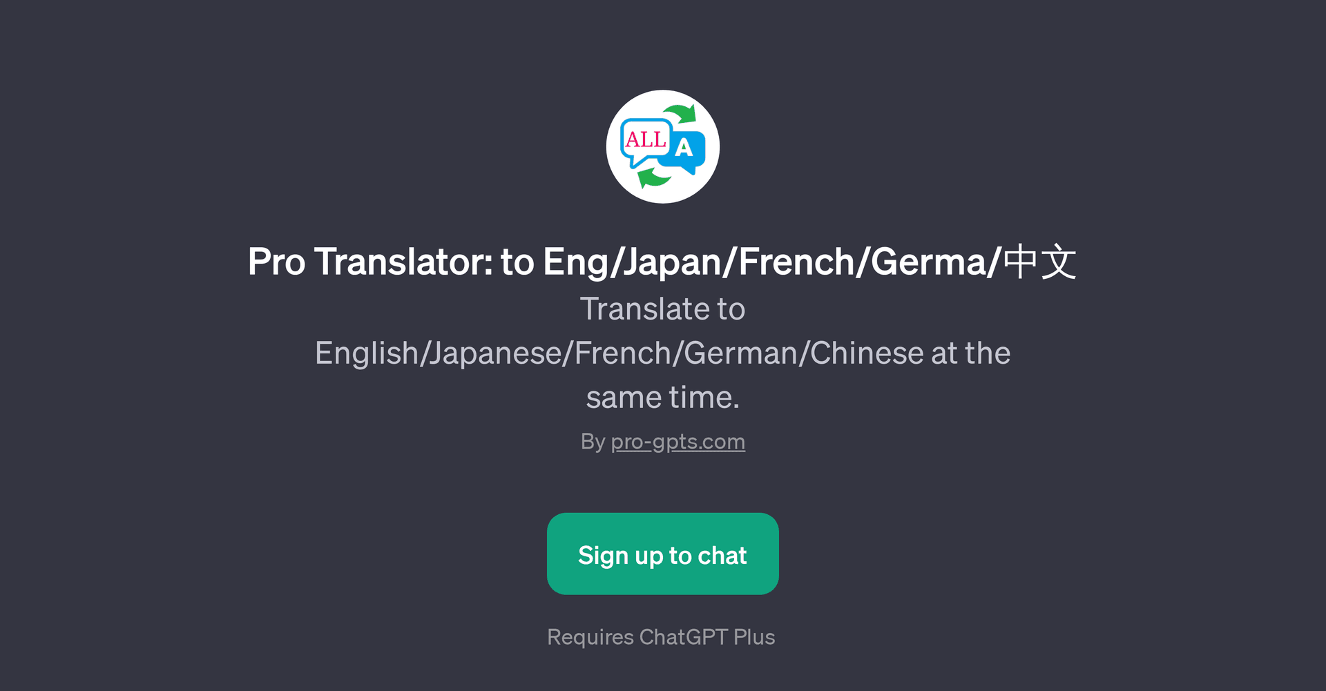 Pro Translator