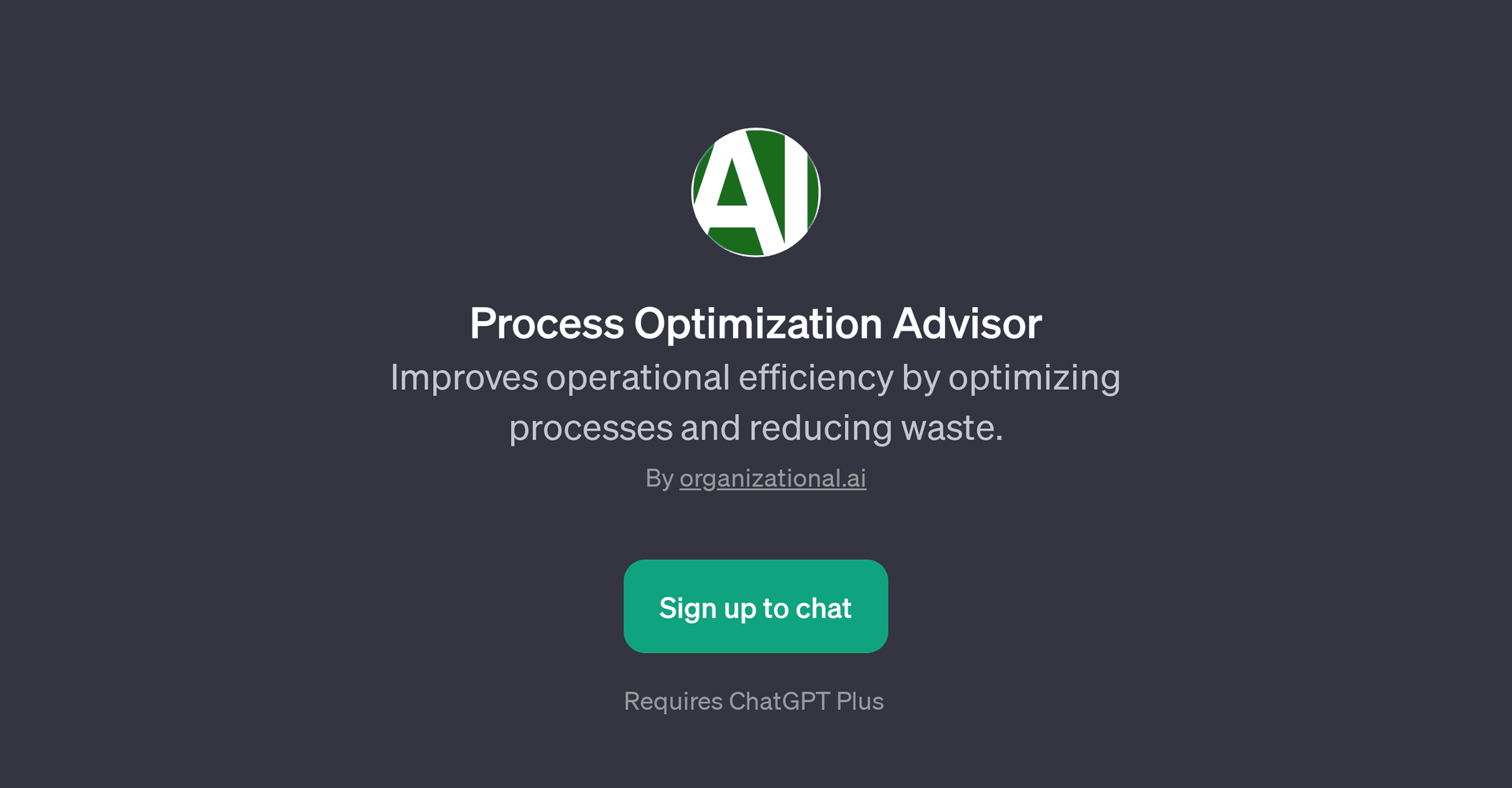 Process Optimization Advisor