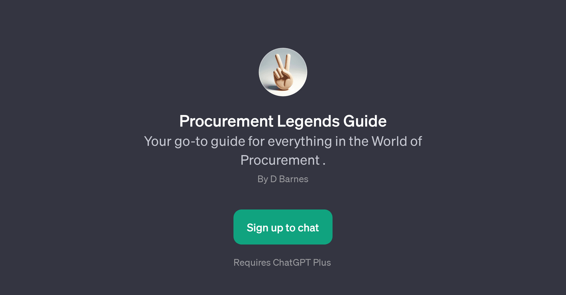 Procurement Legends Guide
