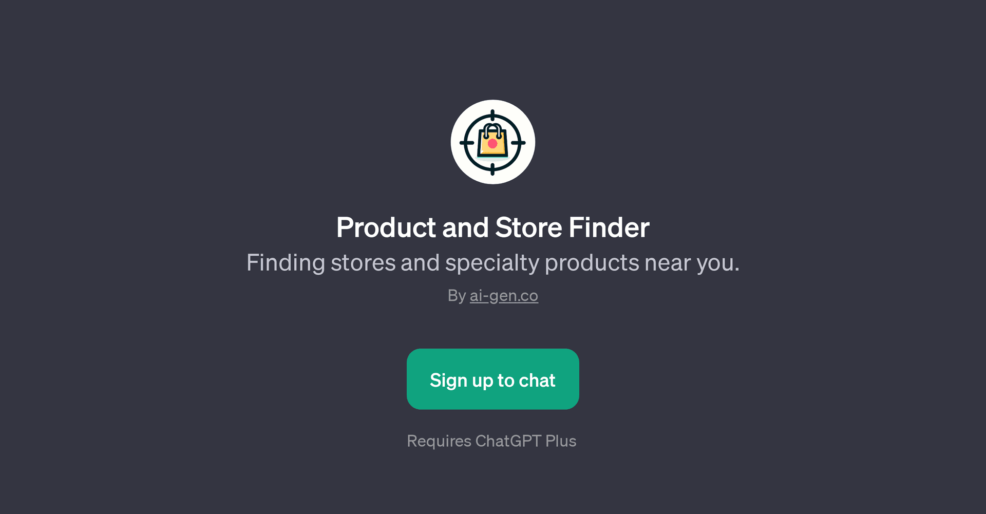 Product and Store Finder