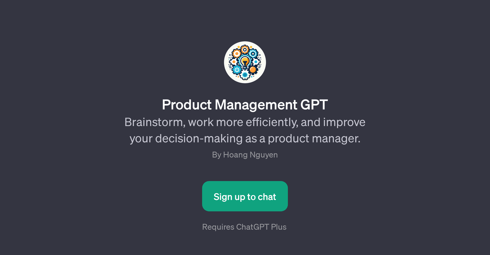 Product Management GPT