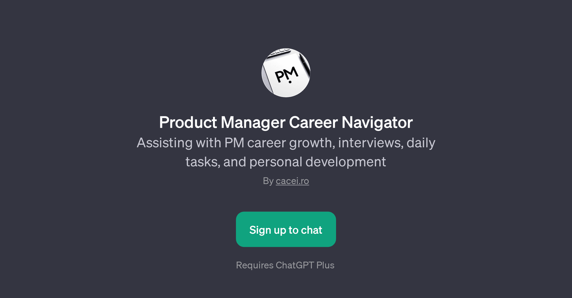 Product Manager Career Navigator