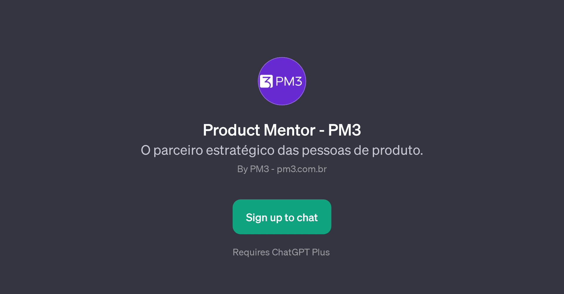 Product Mentor - PM3