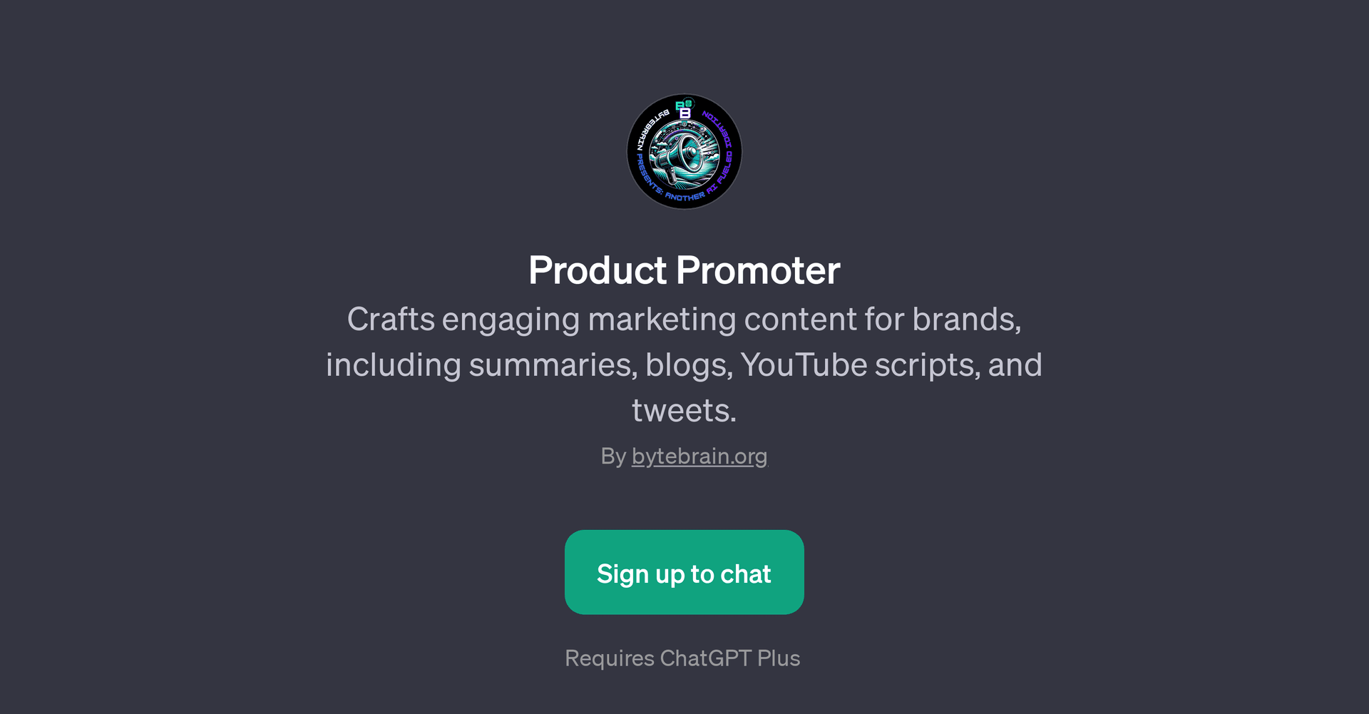Product Promoter