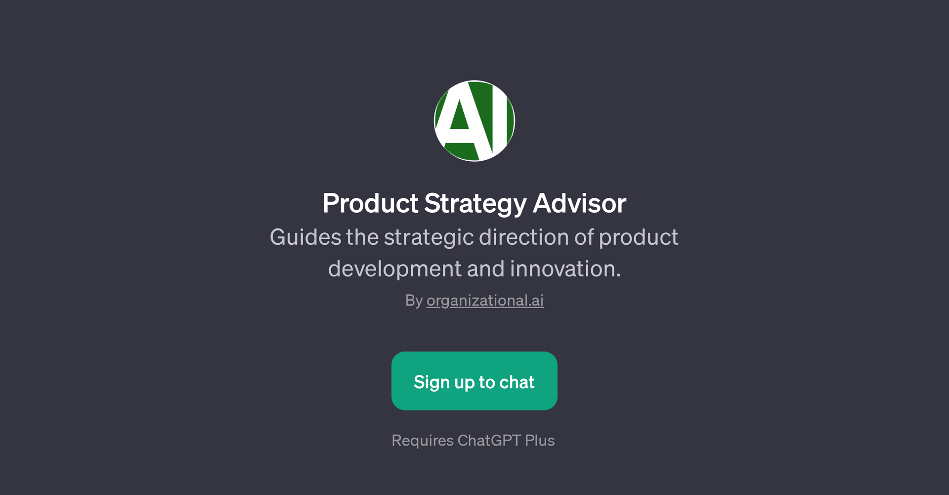 Product Strategy Advisor