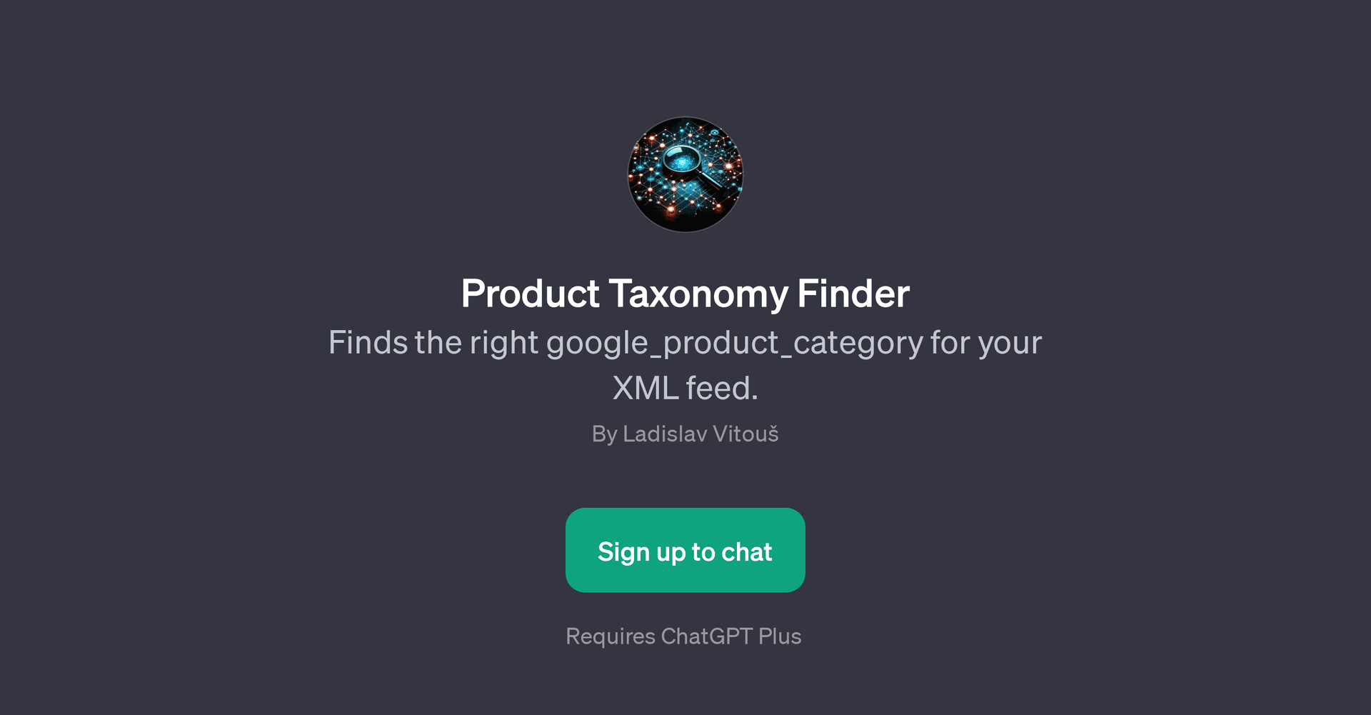 Product Taxonomy Finder