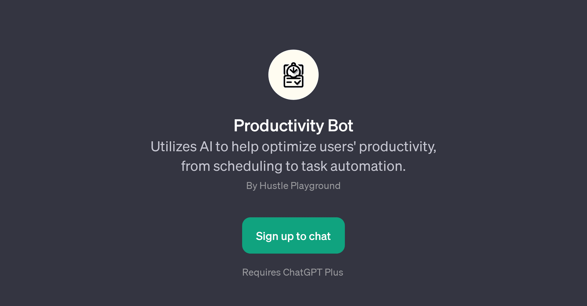 Productivity Bot