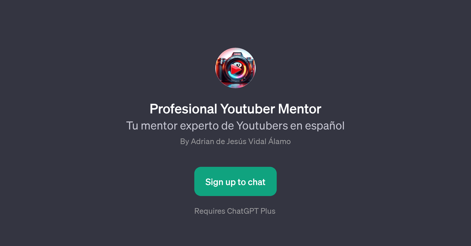 Profesional Youtuber Mentor