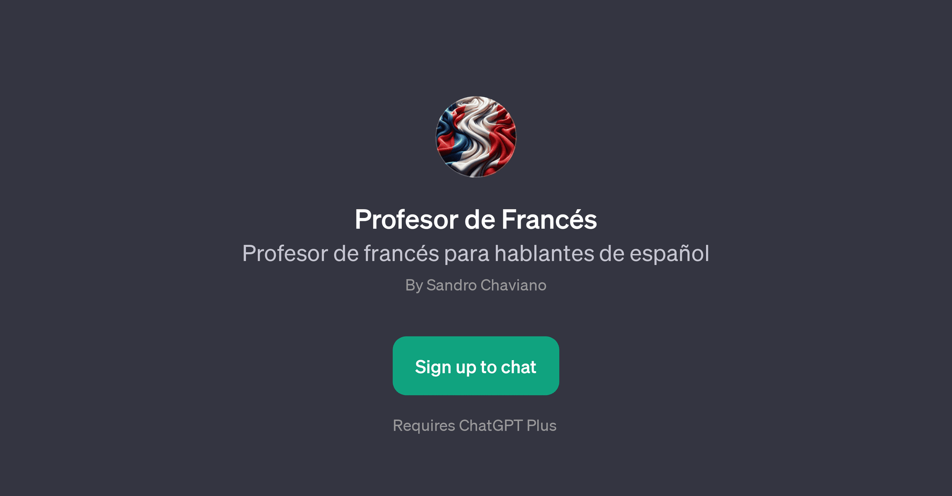 Profesor de Francs