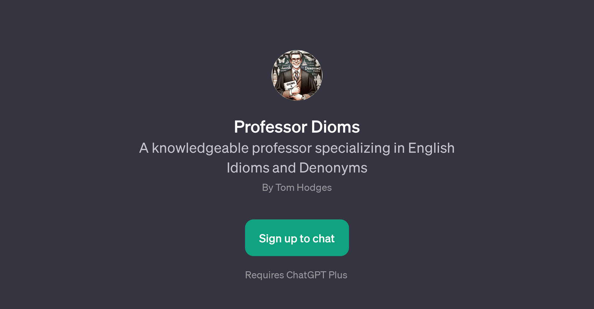 Professor Dioms