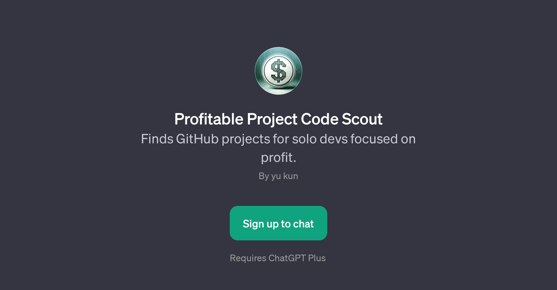 Profitable Project Code Scout