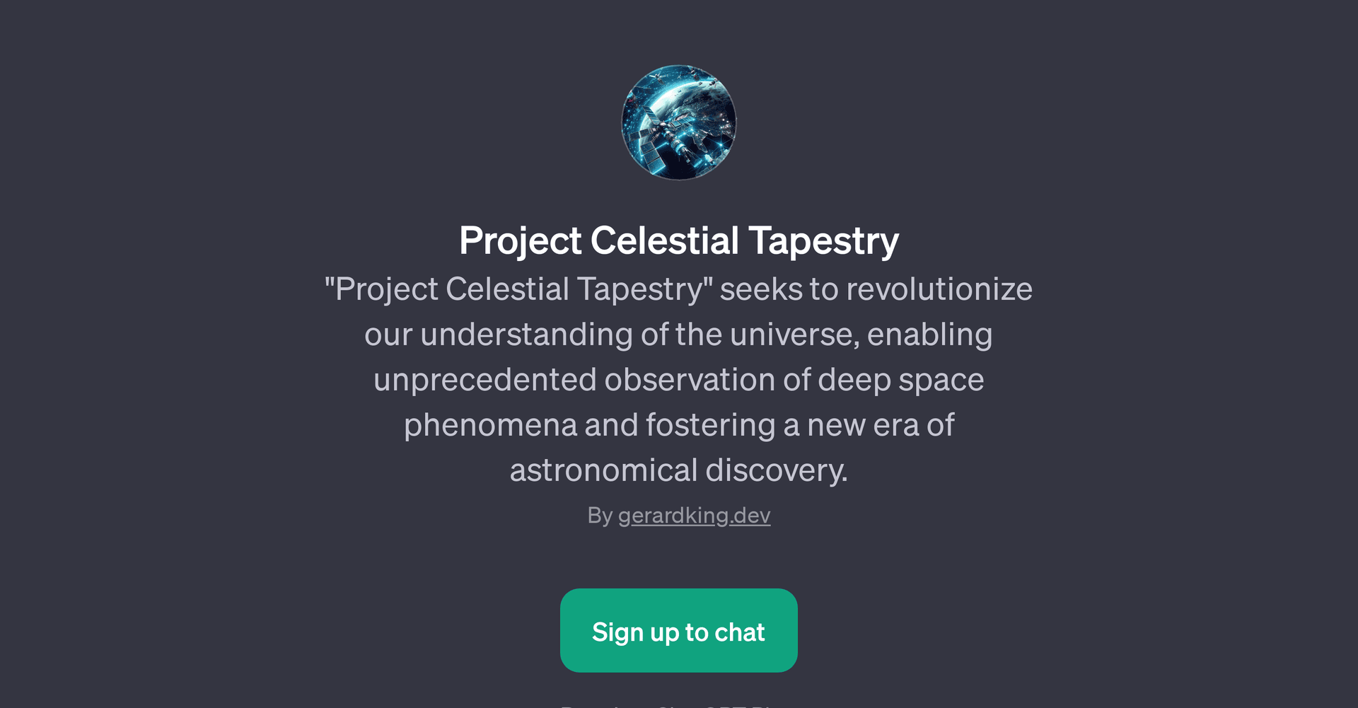 Project Celestial Tapestry