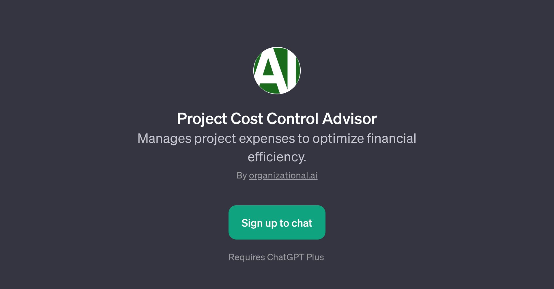 Project Cost Control Advisor