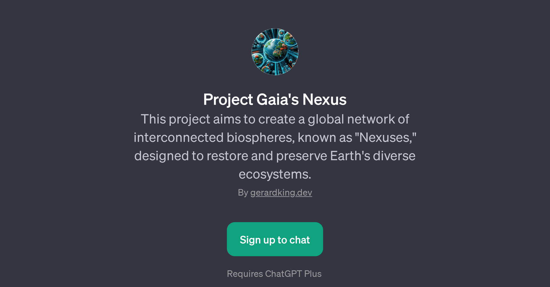 Project Gaia's Nexus