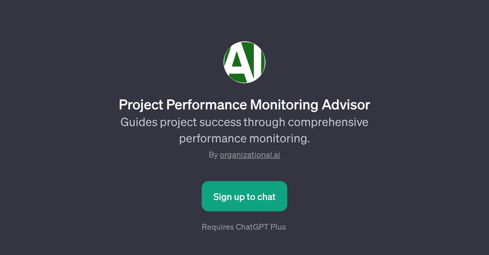 Project Performance Monitoring Advisor