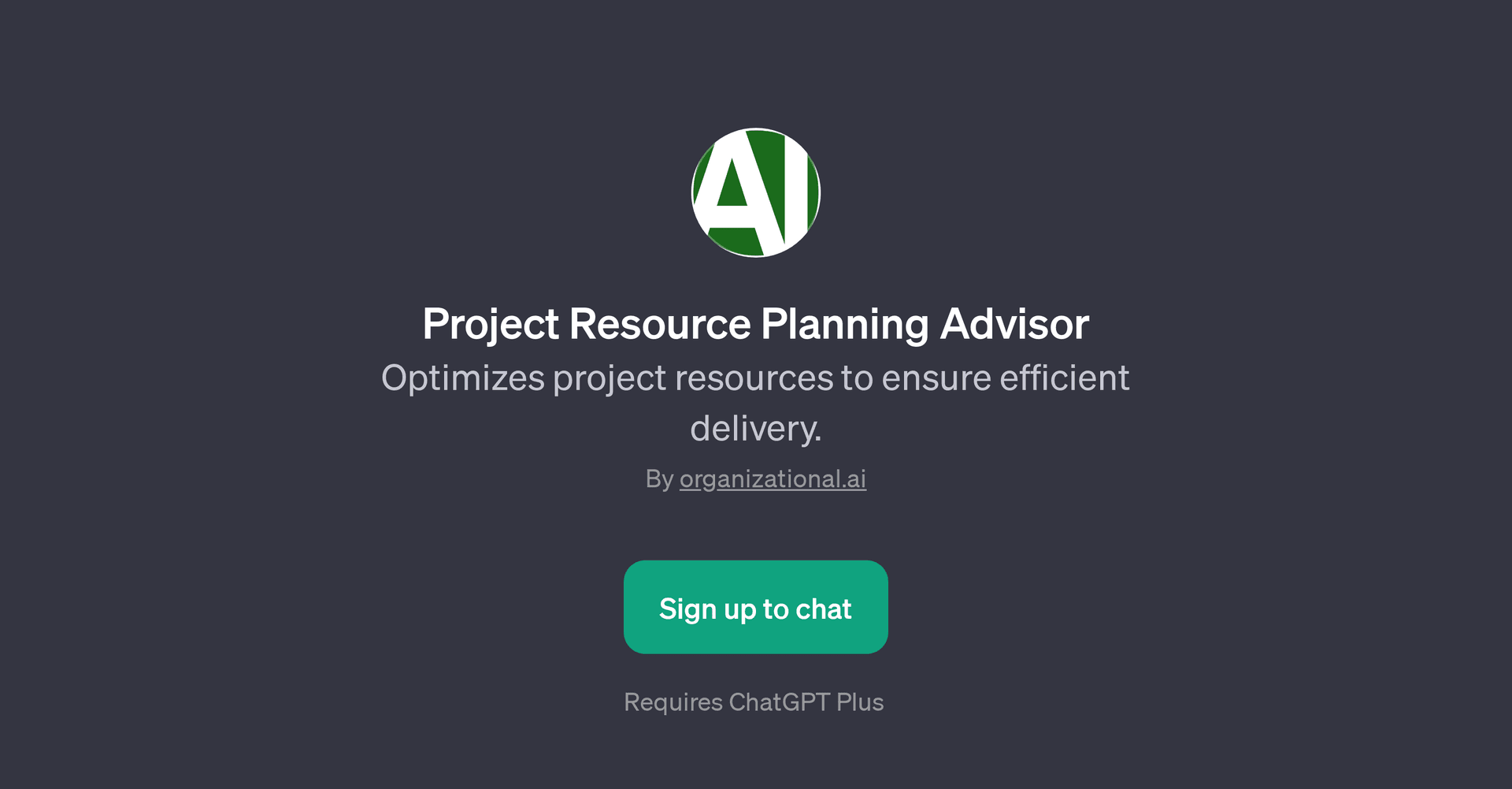 Project Resource Planning Advisor