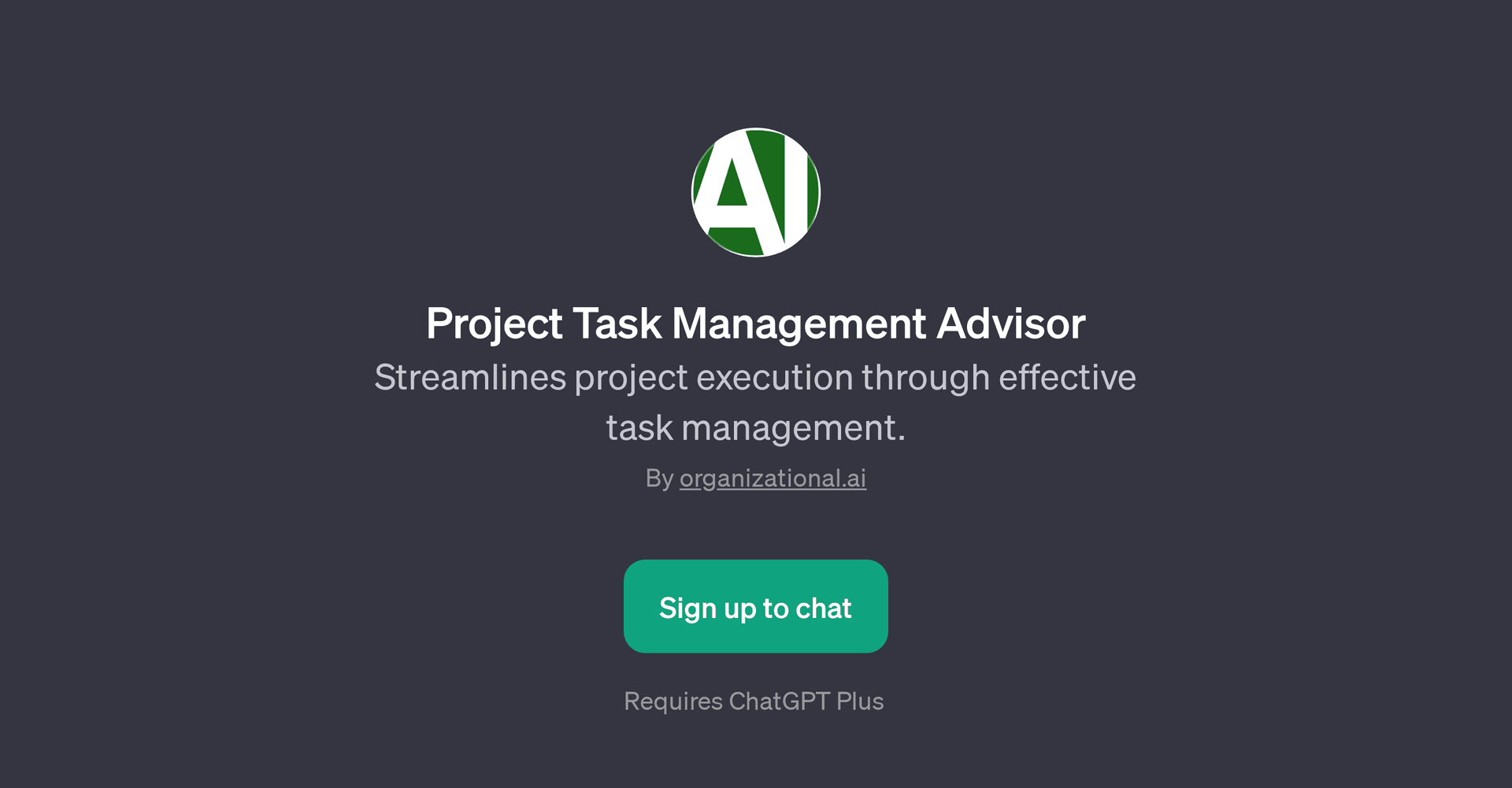 Project Task Management Advisor