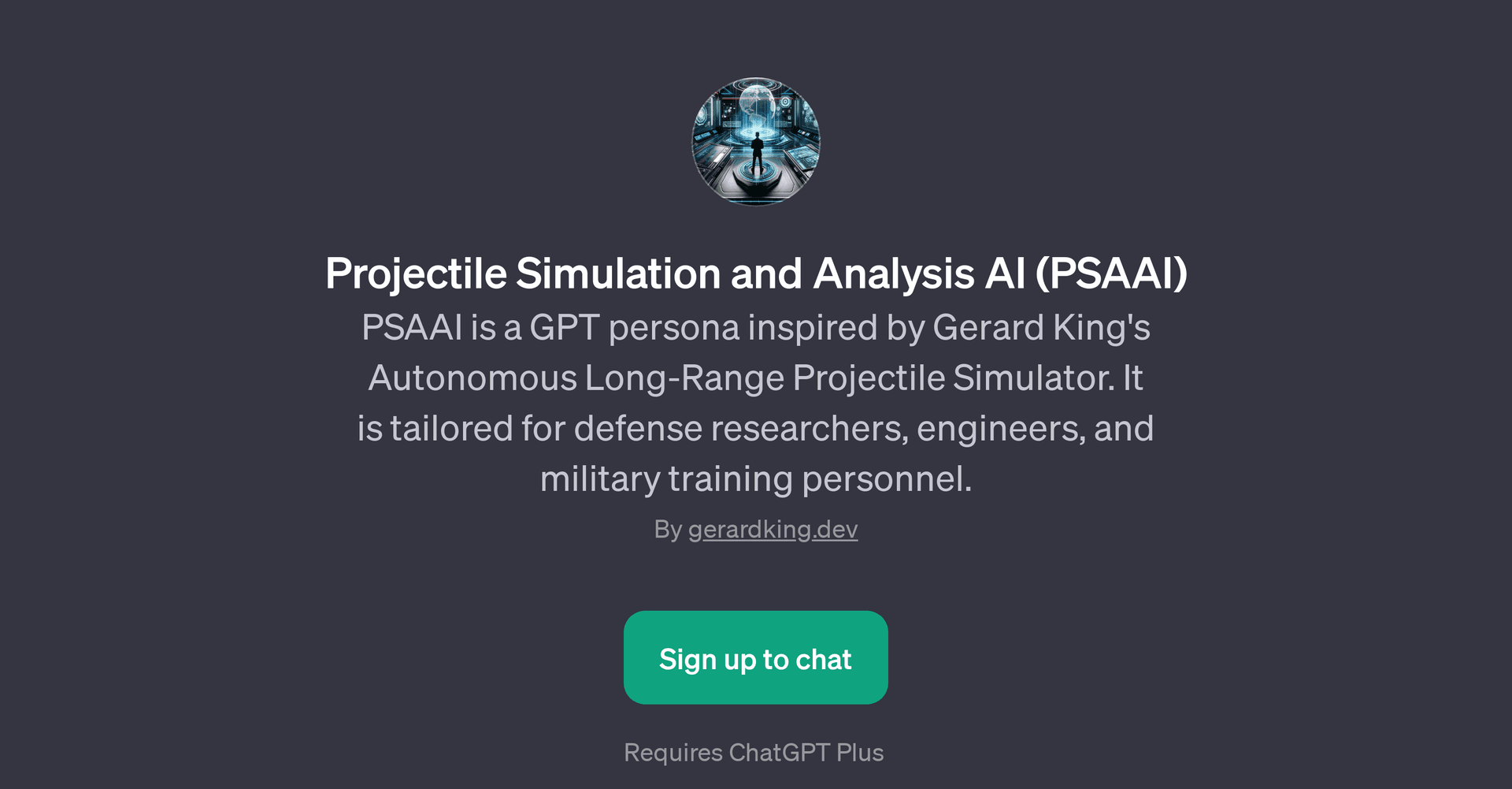 Projectile Simulation and Analysis AI (PSAAI)