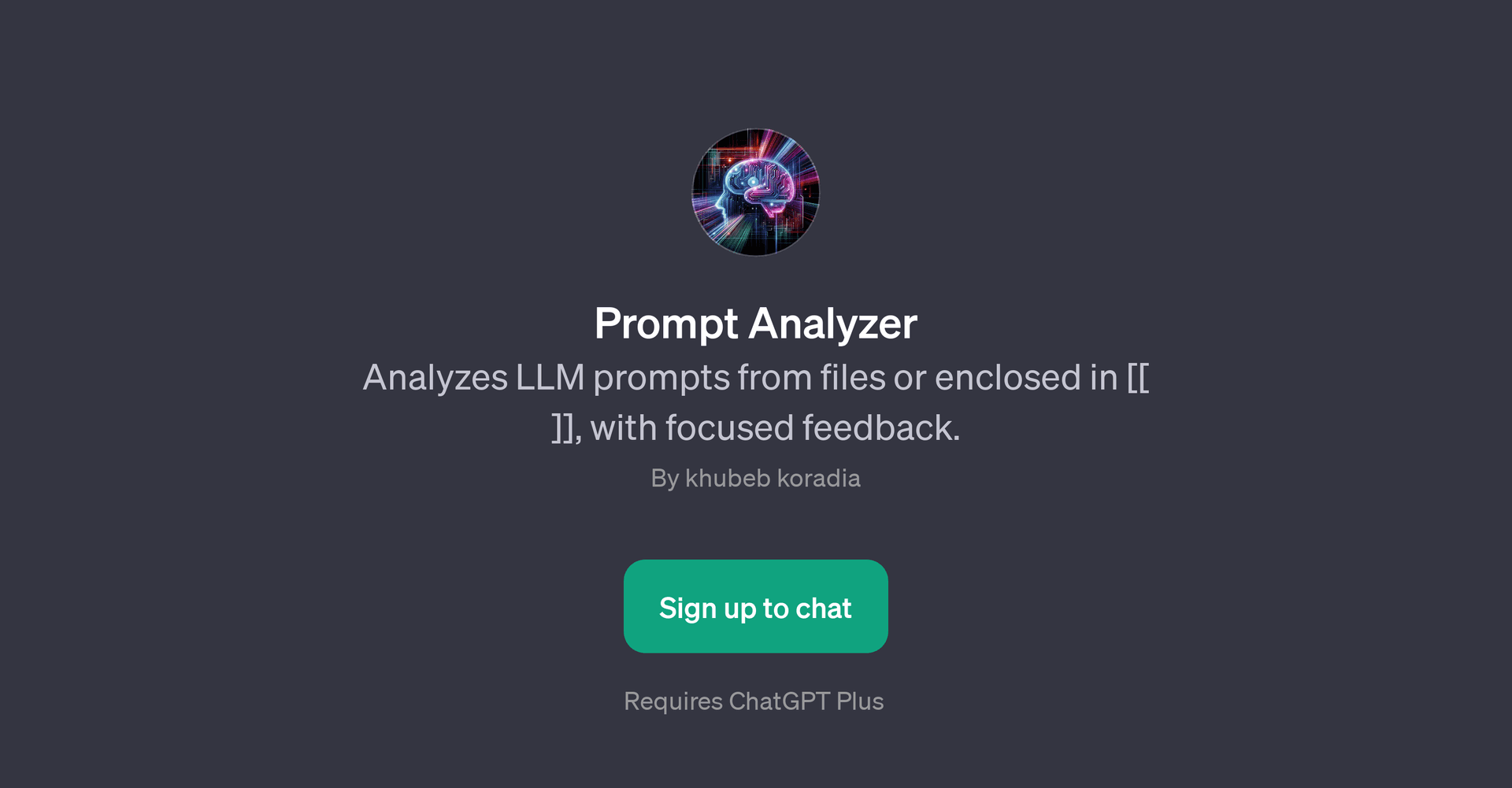 Prompt Analyzer
