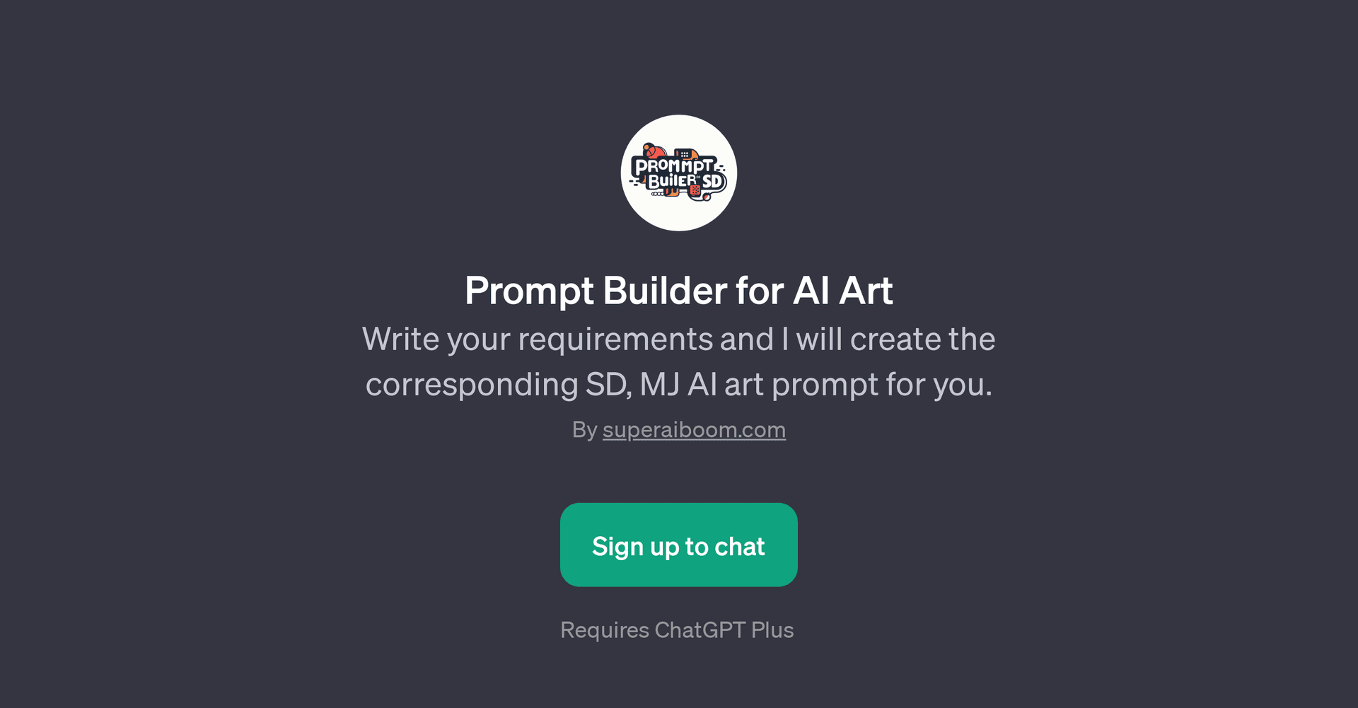 Prompt Builder for AI Art