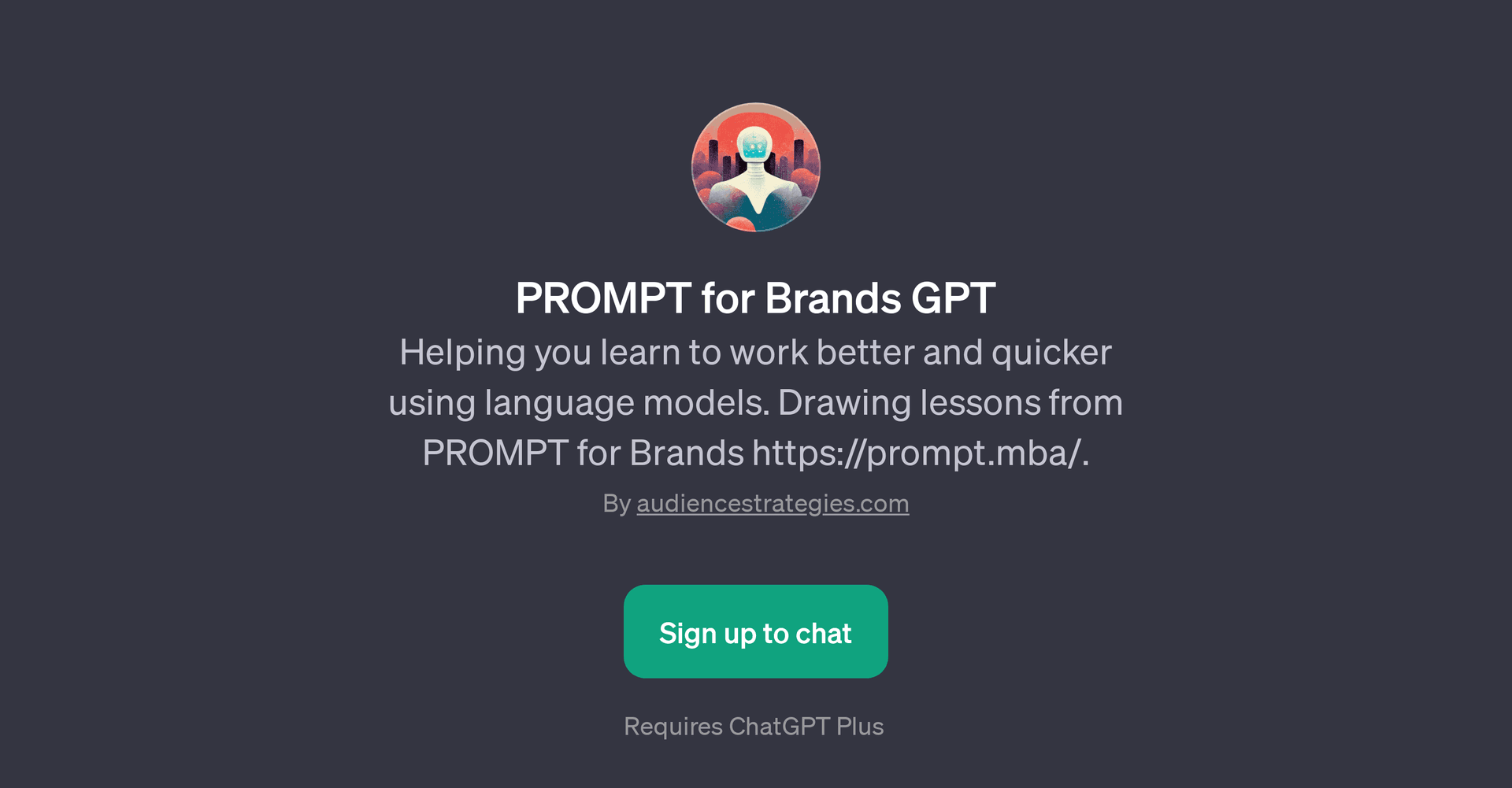 PROMPT for Brands GPT