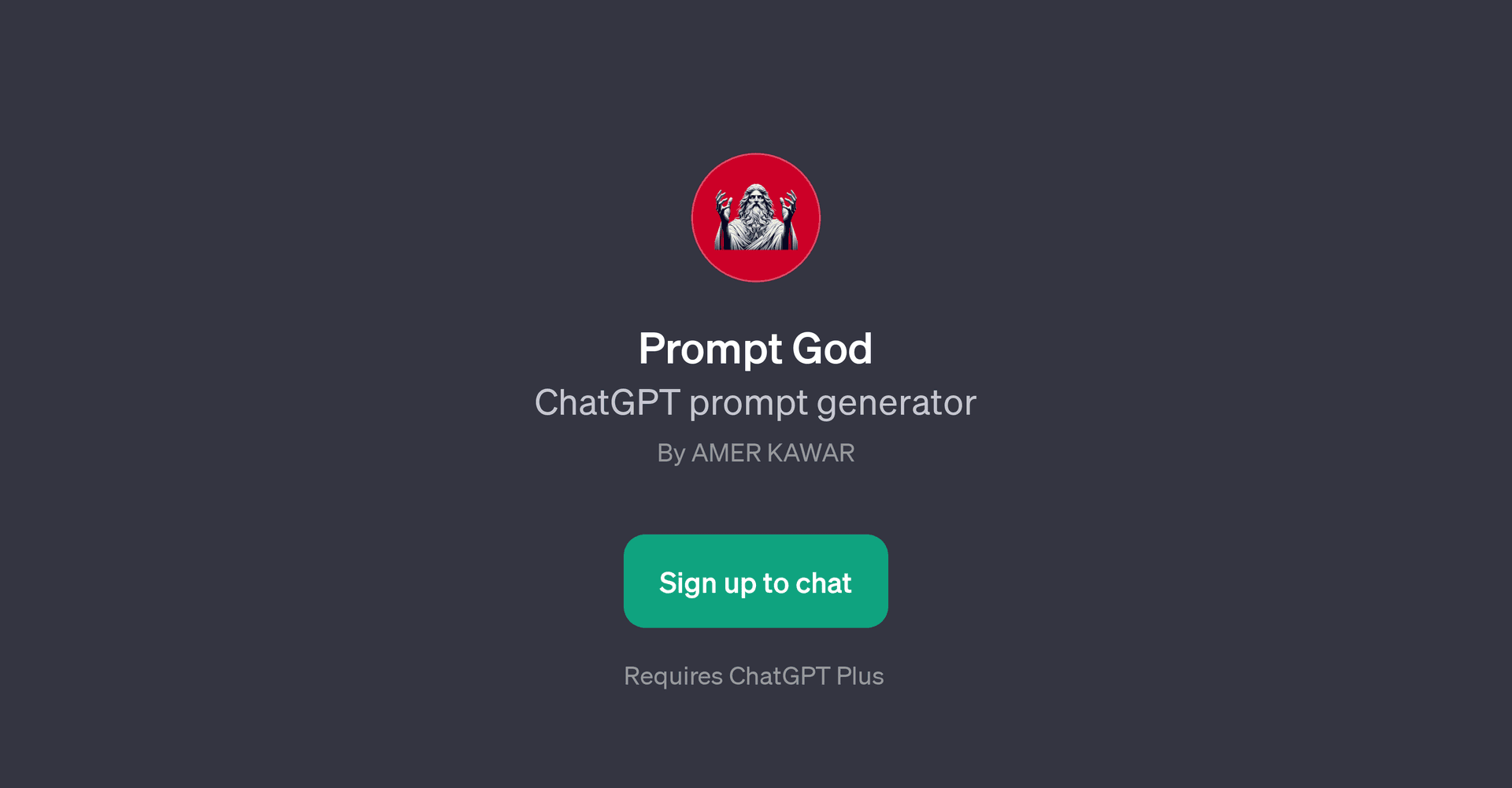 Prompt God
