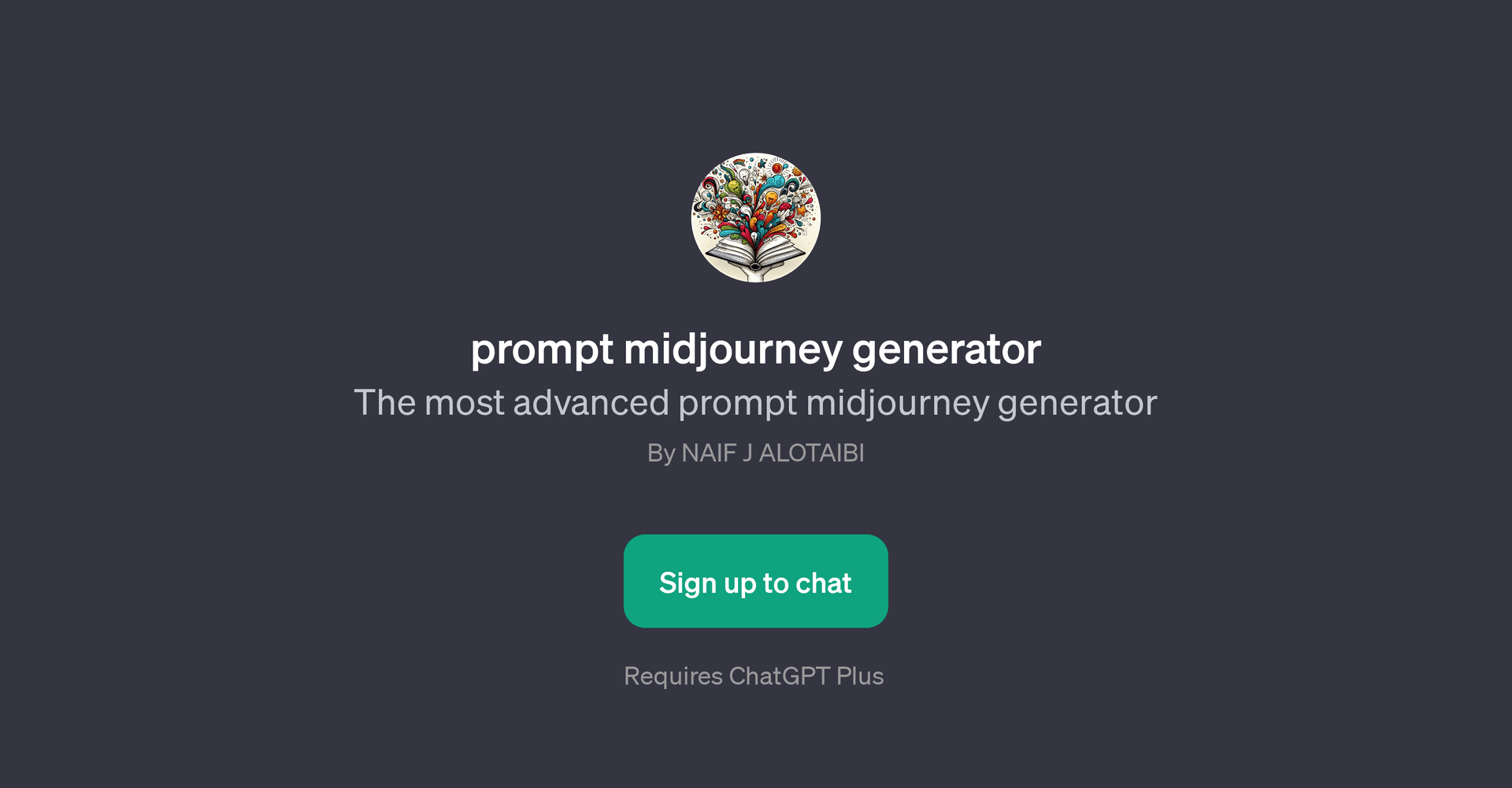 Prompt Midjourney Generator