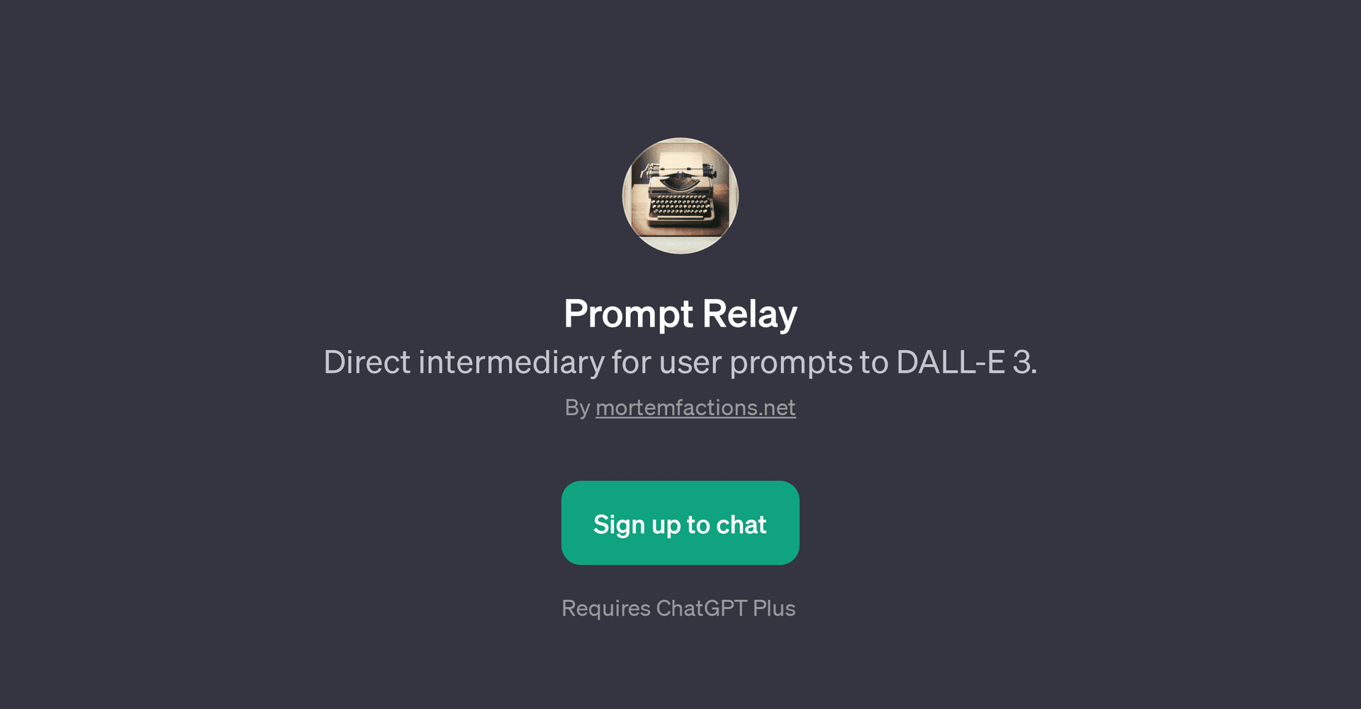 Prompt Relay