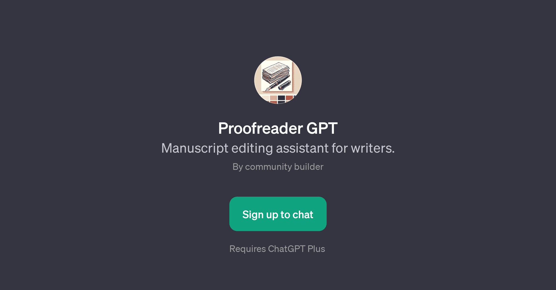 Proofreader GPT