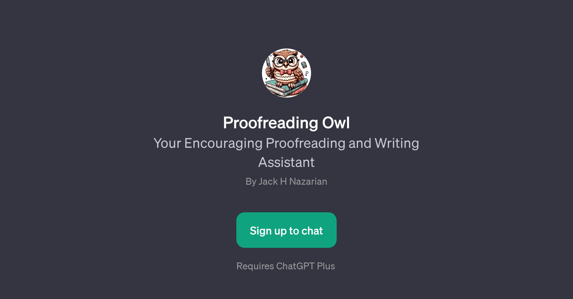 Proofreading Owl