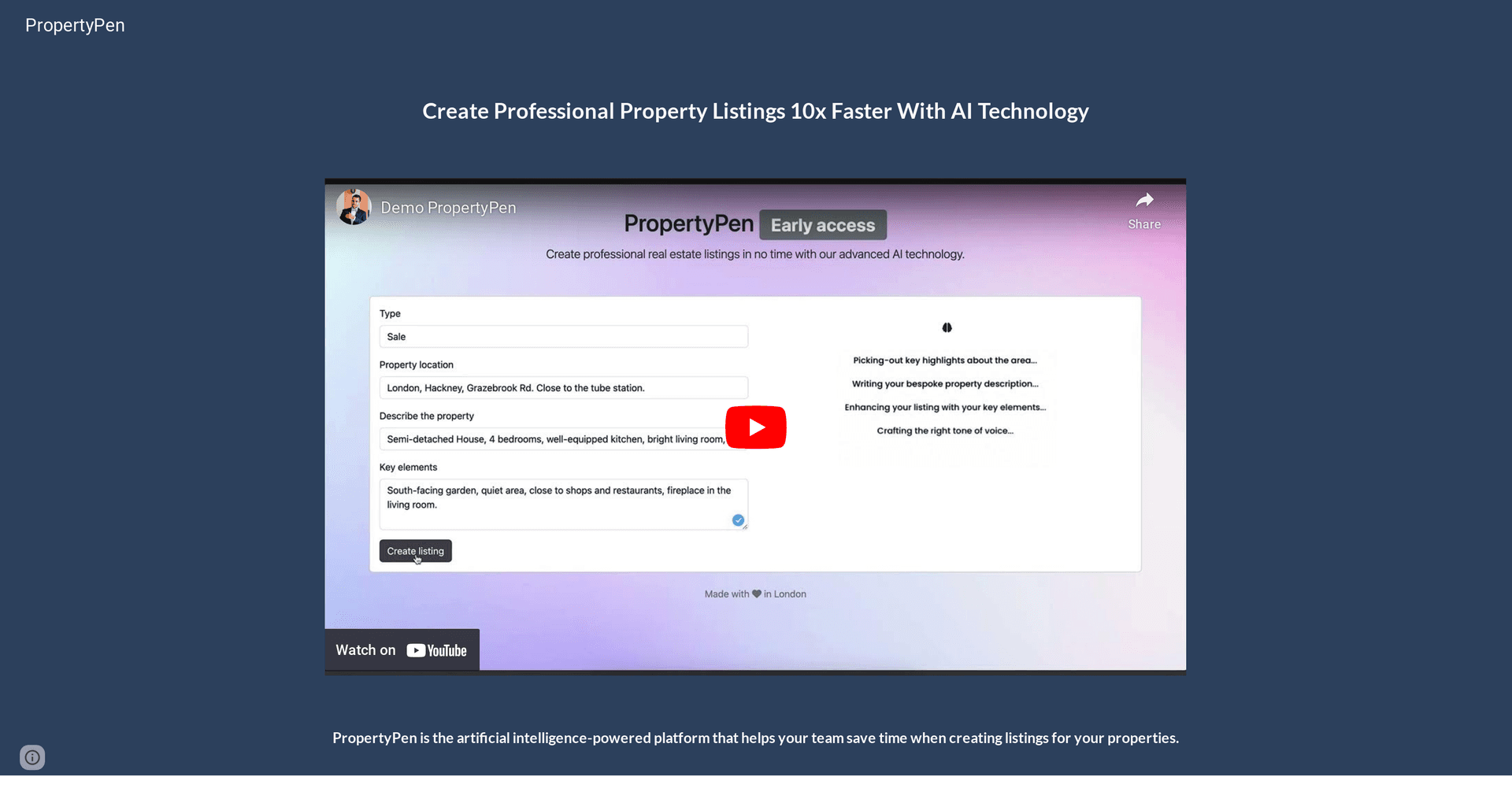 PropertyPen