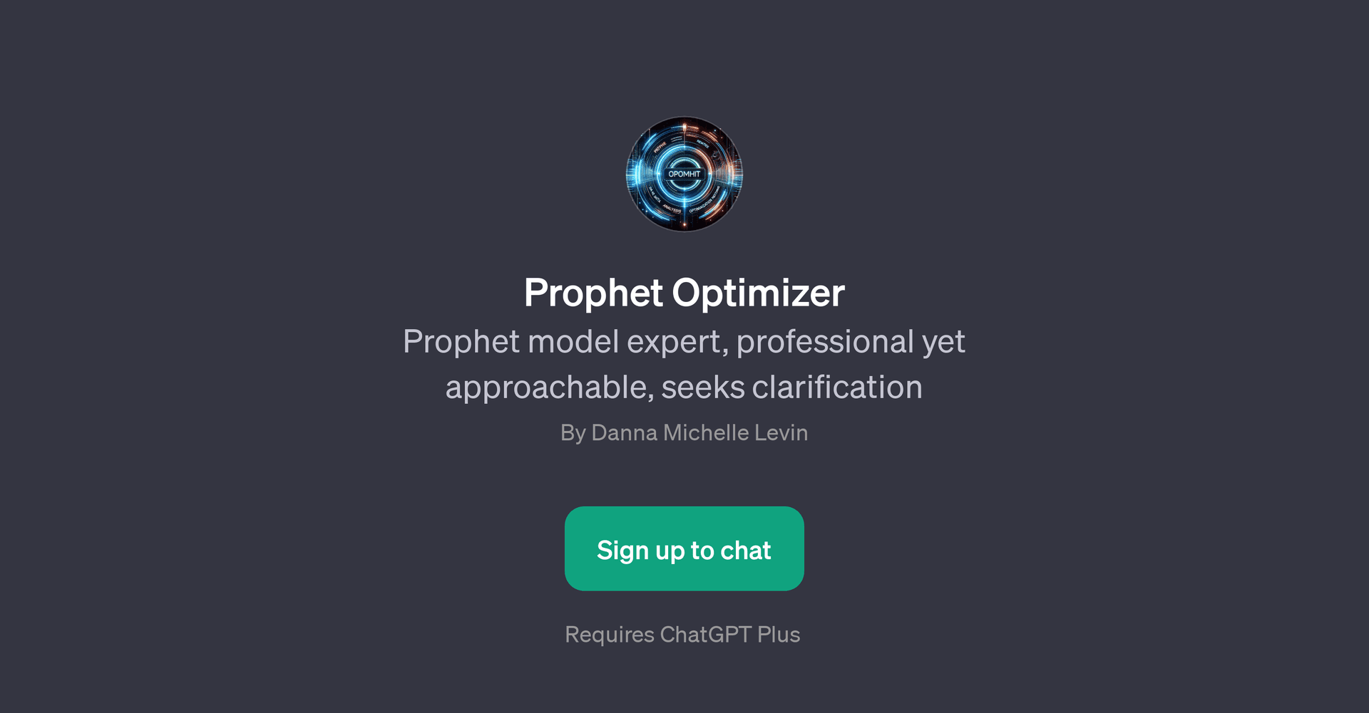 Prophet Optimizer
