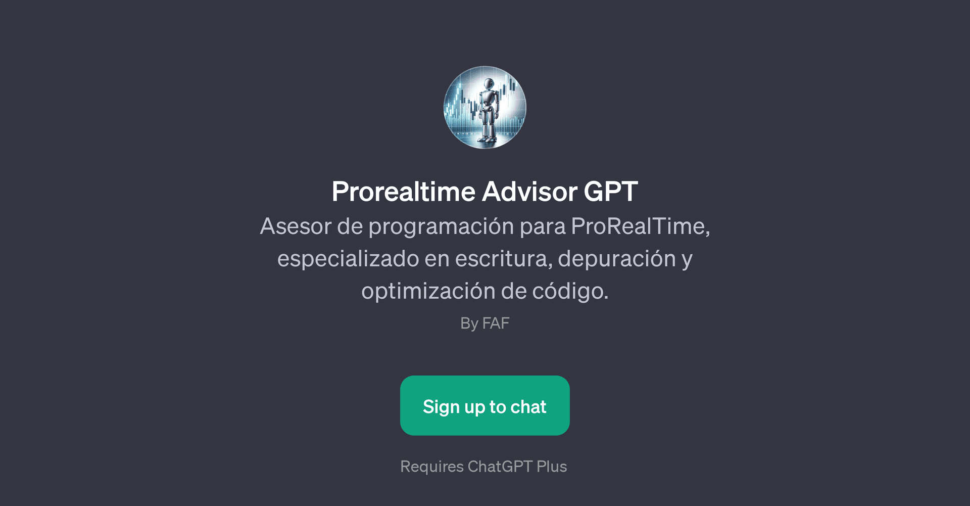 Prorealtime Advisor GPT