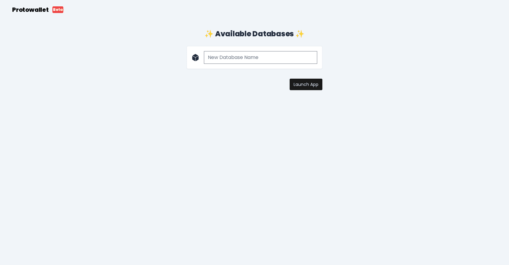 Protowallet