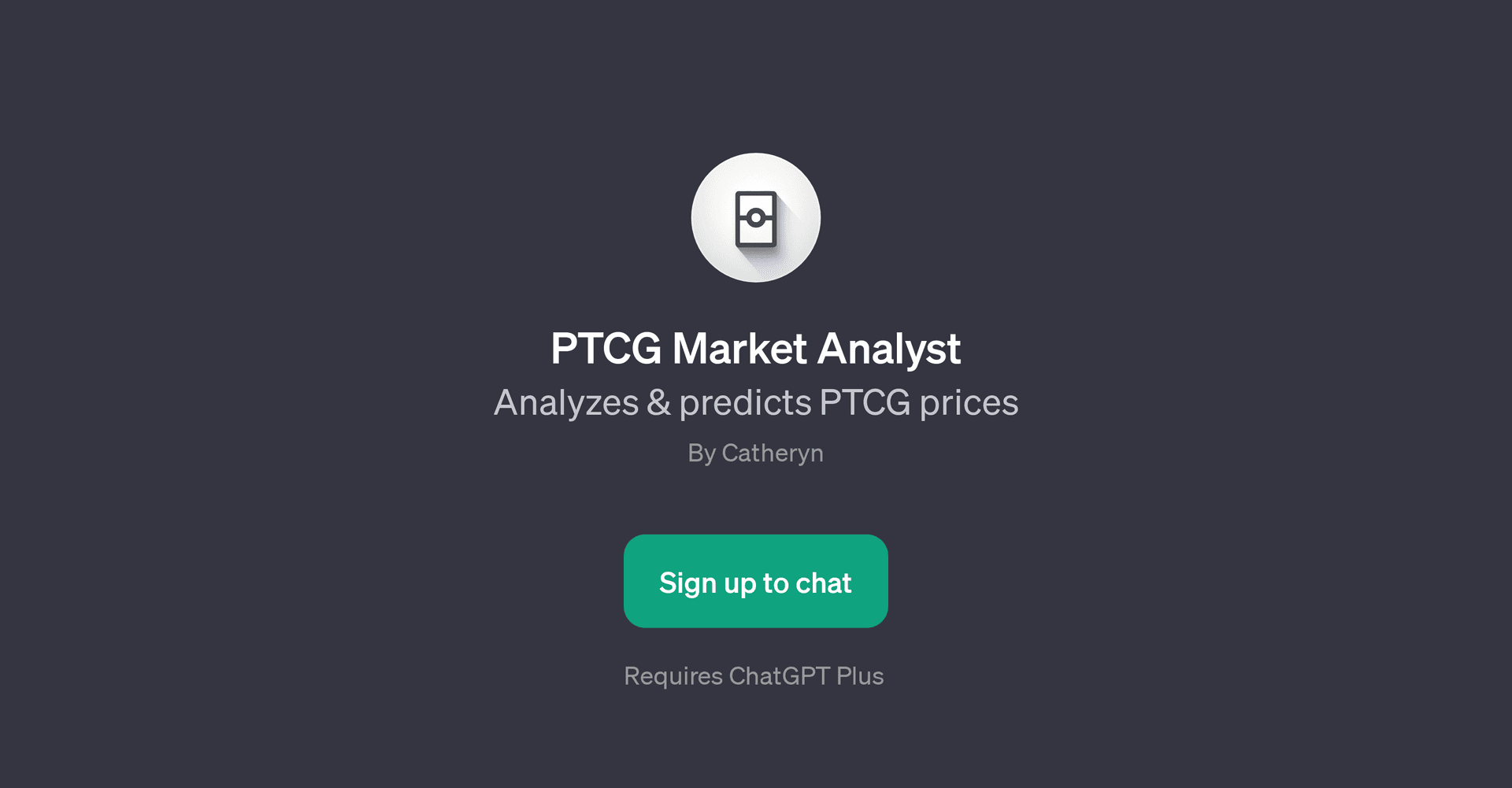 PTCG Market Analyst