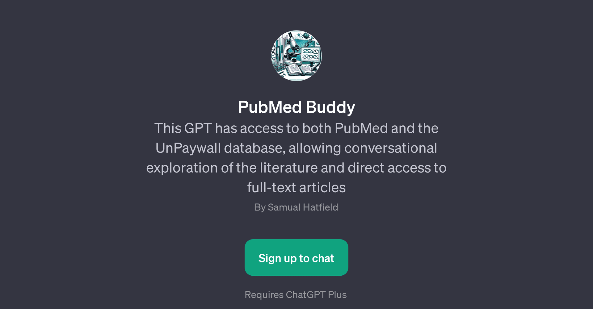 PubMed Buddy