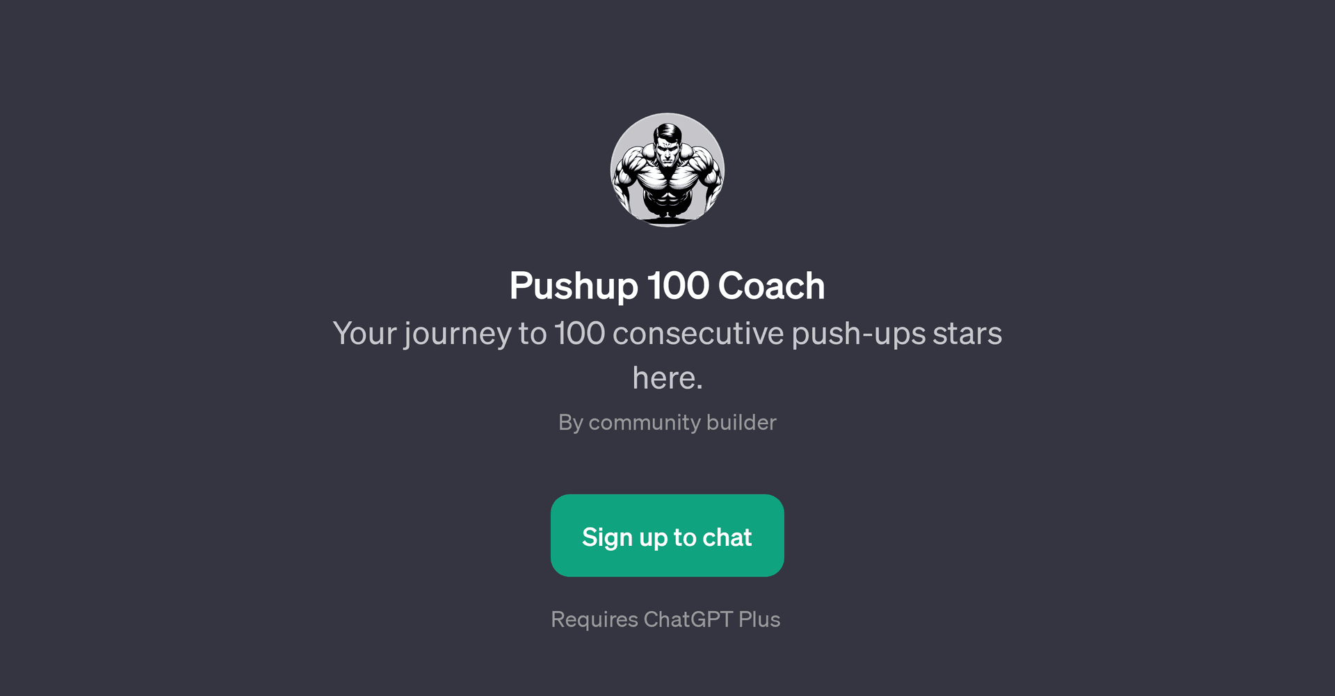 Pushup 100 Coach