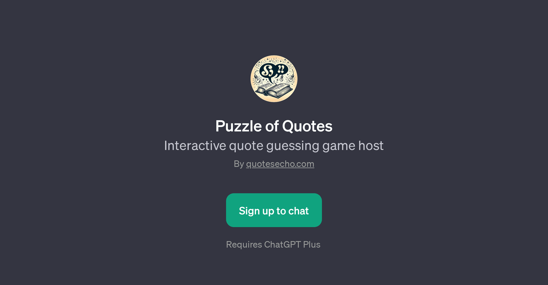 Puzzle of Quotes