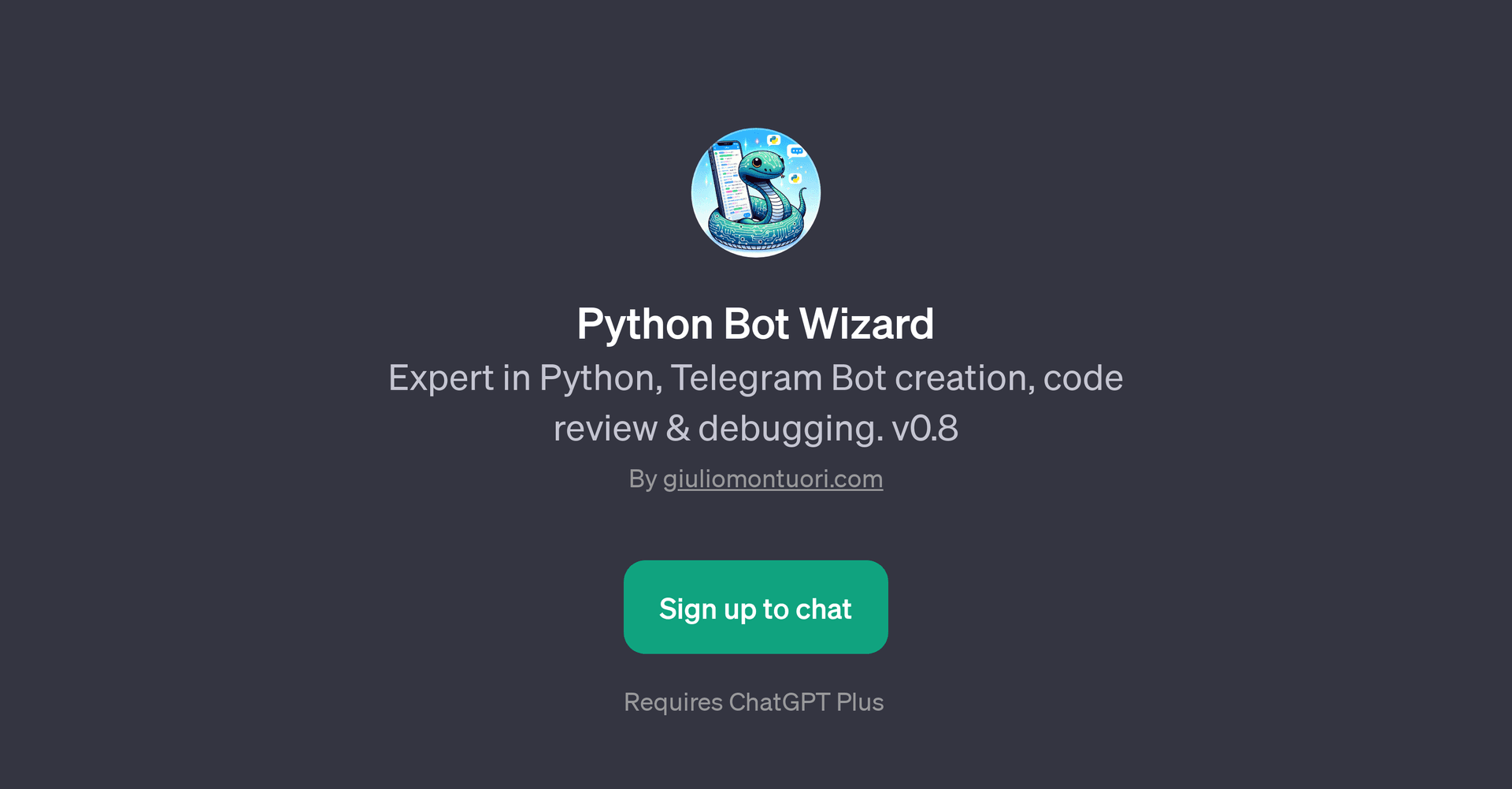 Python Bot Wizard
