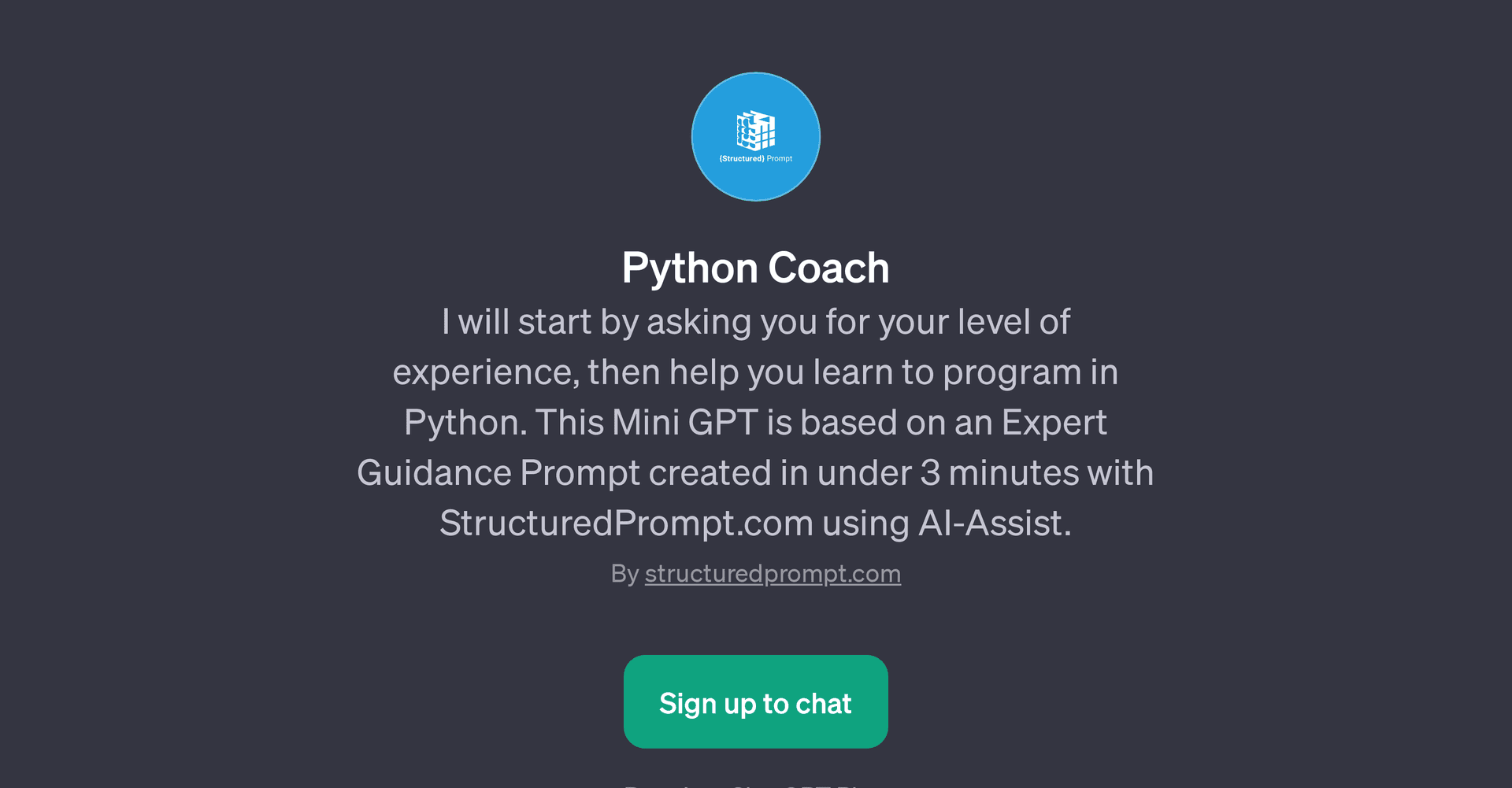 Python Coach