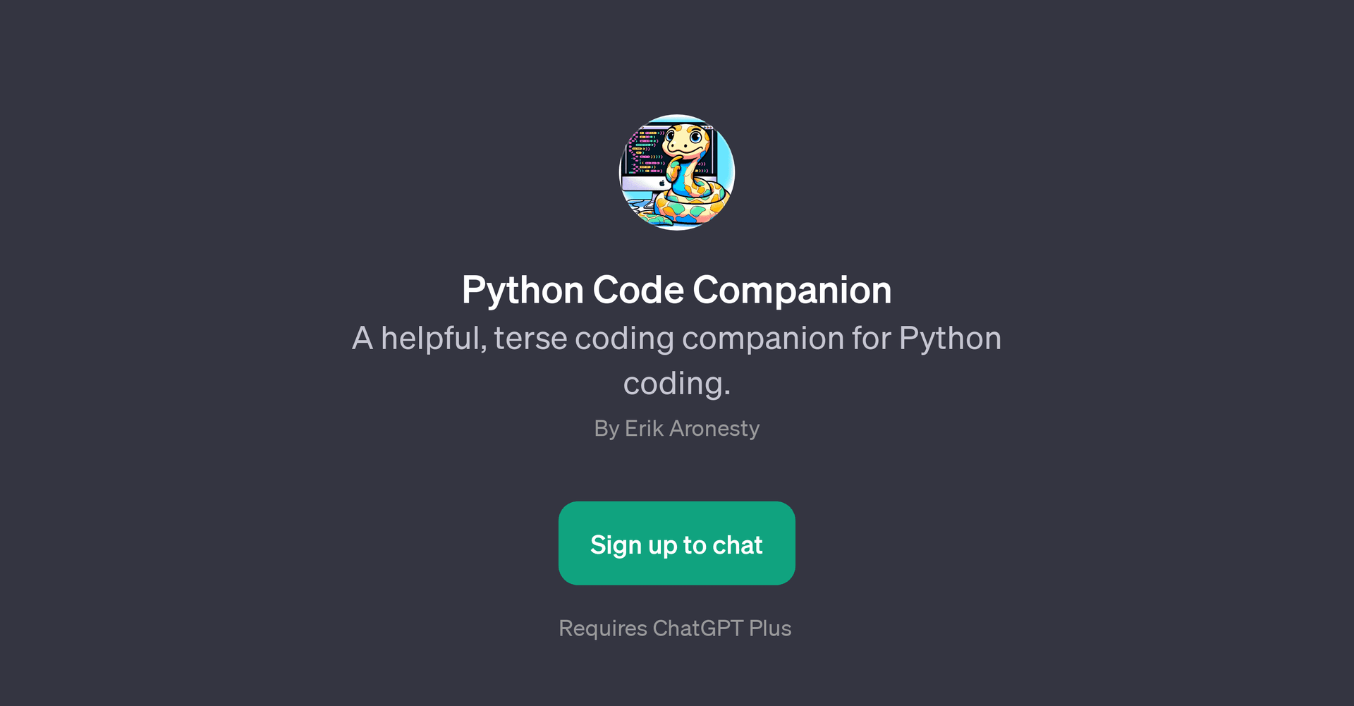 Python Code Companion