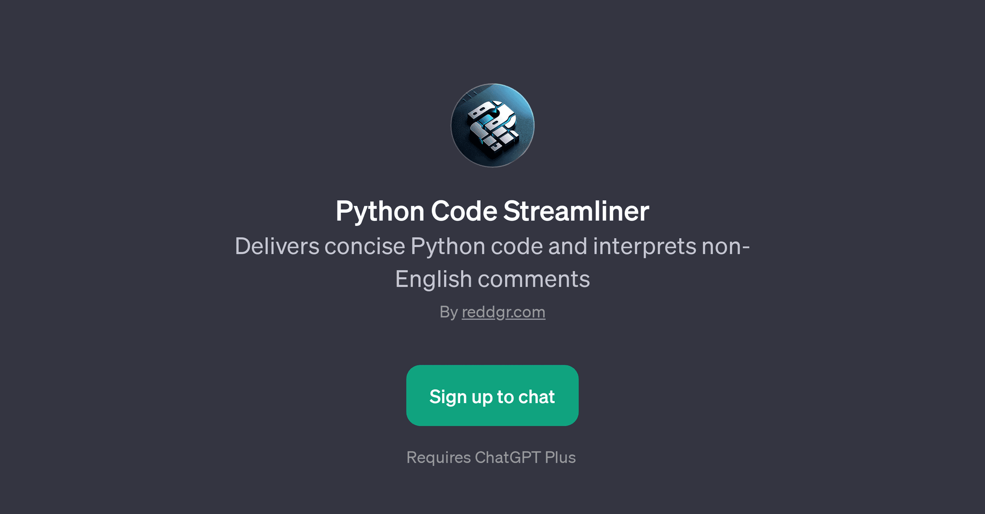 Python Code Streamliner