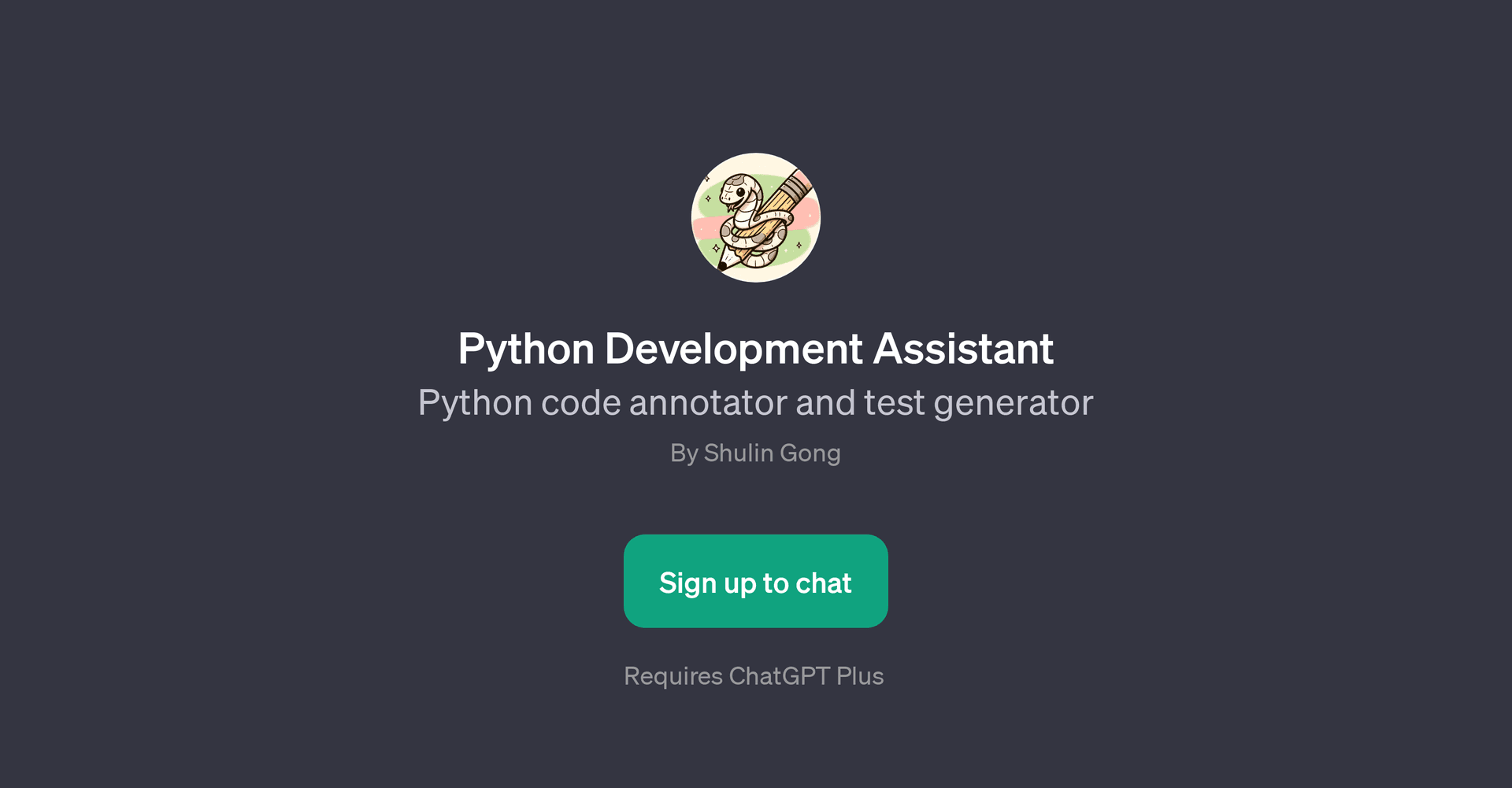 Python Development Assistant