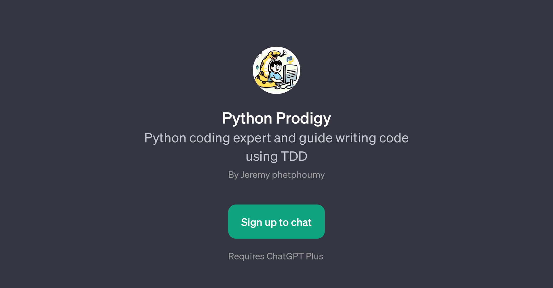 Python Prodigy